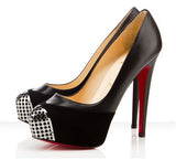 womens diamond toe heel